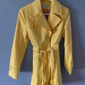 Yellow Via Spiga Rain Jacket